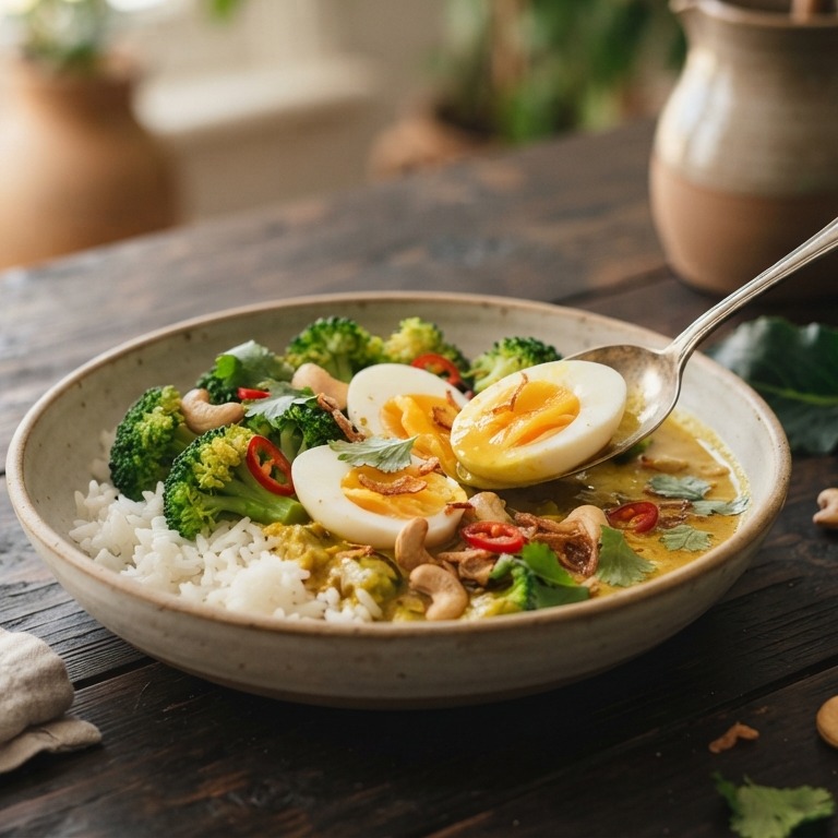 Eiercurry met Broccoli recept