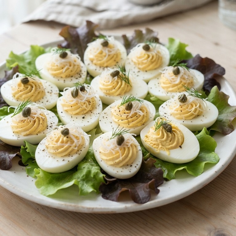 Eieren gevuld met mihoen recept