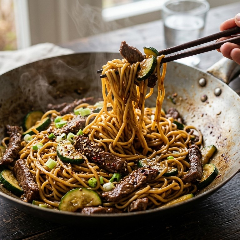 Eiermie met courgette recept