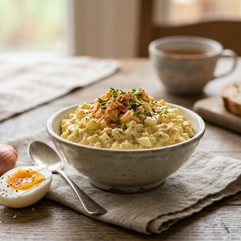 Eiersalade van Karin recept