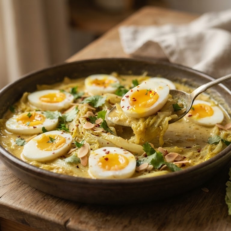 Eierschotel met chinesekool recept