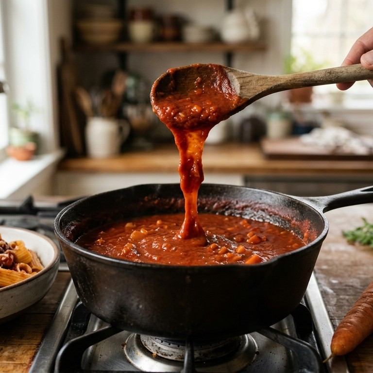 Eigen gemaakte pastasaus recept