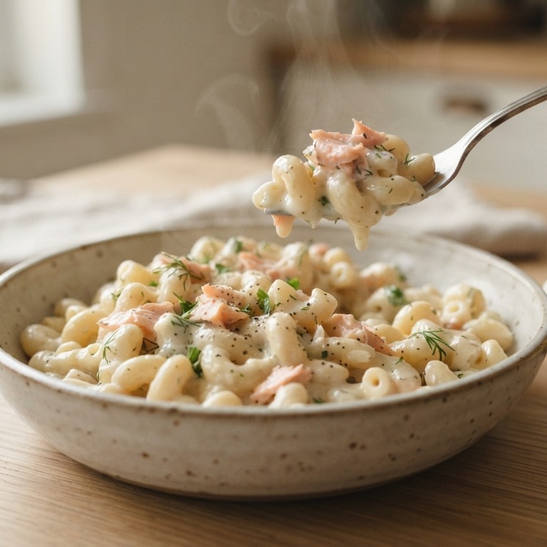Elleboogjes met roomkaas recept