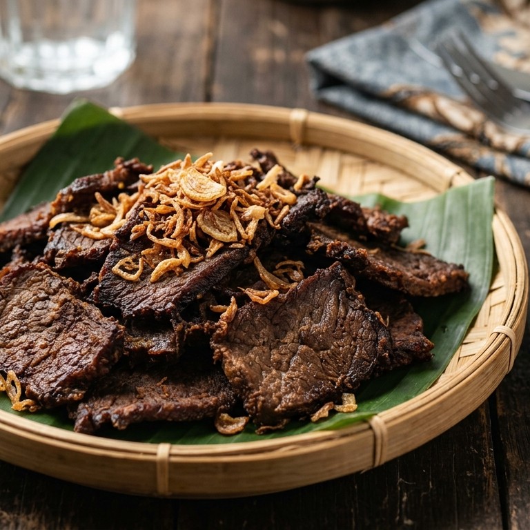 Empal Jawa (gemarineerd gebakken vlees) recept
