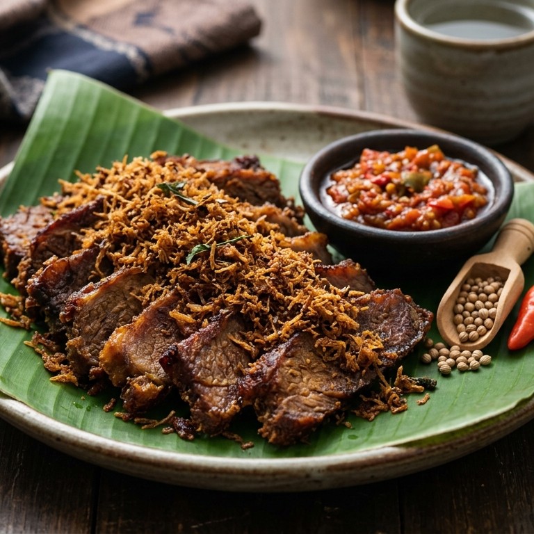 Empal sapi met kokos recept