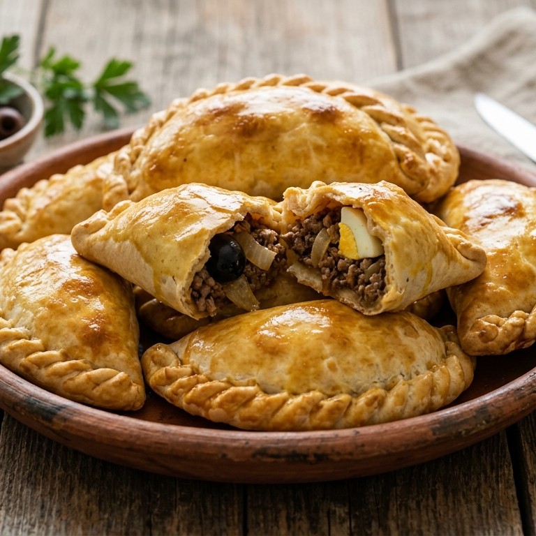 Empanada met gehakt recept