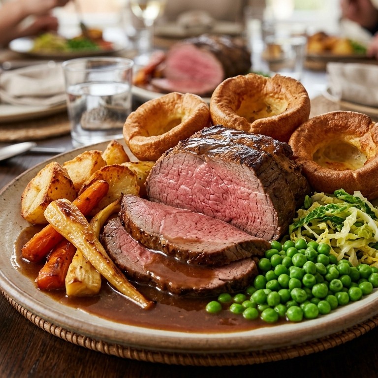 English roast recept