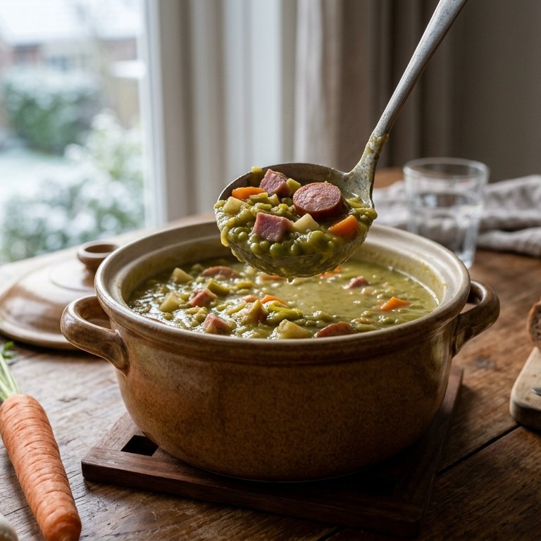 Erwtensoep [uit de slowcooker] recept
