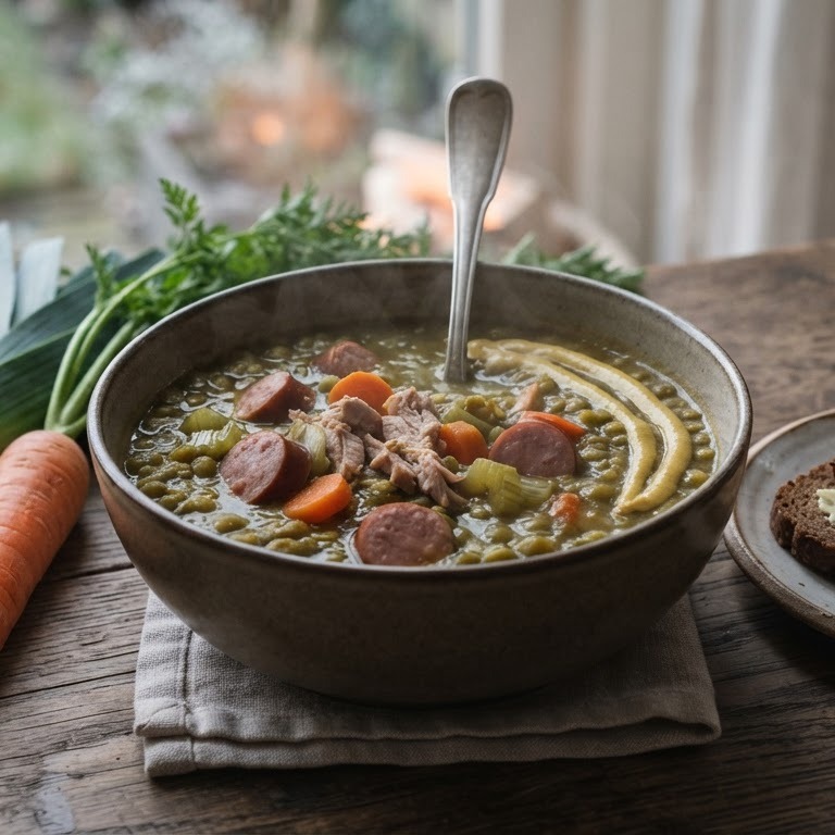 Erwtensoep van Oma recept