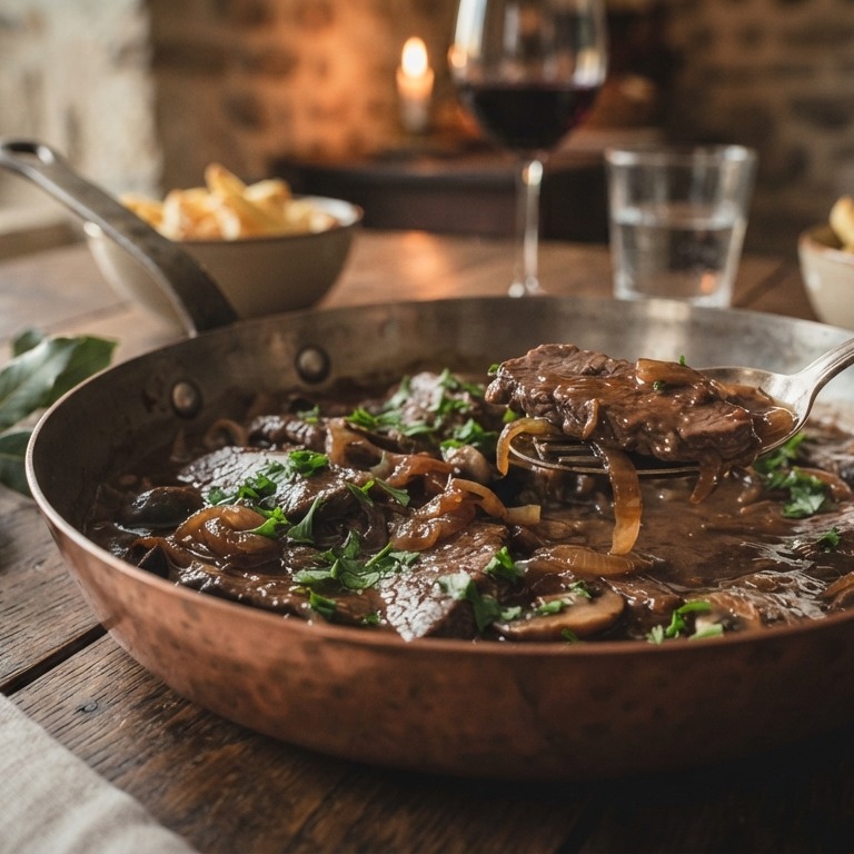 Escalope de boeuf à la Flamande recept