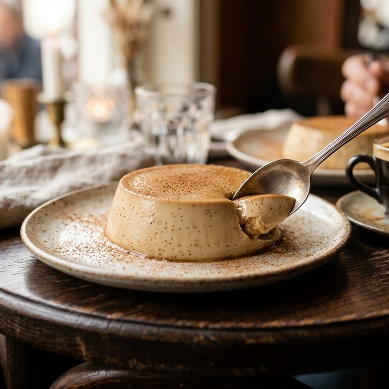 Espresso Flan recept