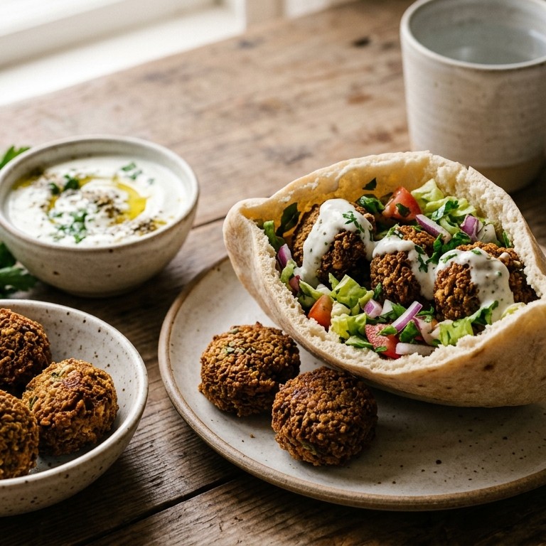 Falafel (tuinbonen koekjes) recept