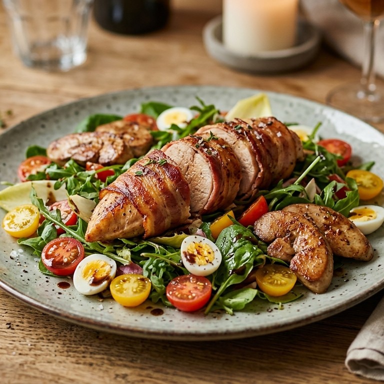 Fazantfilet met kippenlever recept