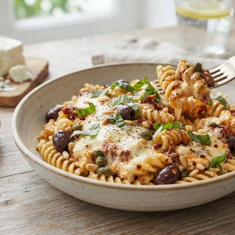 Feta-pasta recept