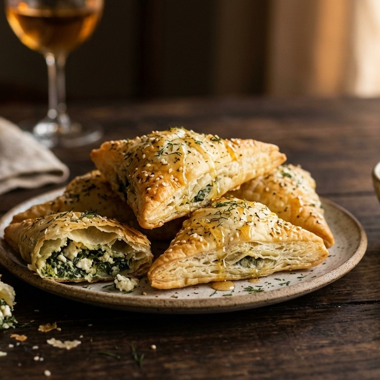 Feta spinazie hapje recept