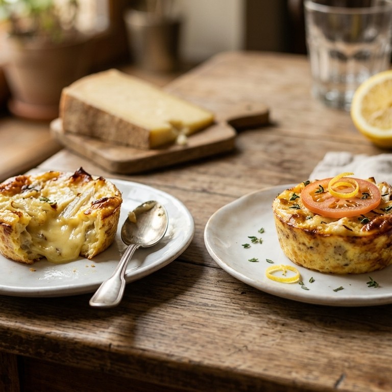 Flans met witlof en Comté recept