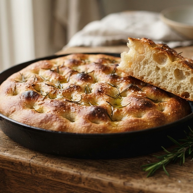 Focaccia  (Italiaans brood) recept