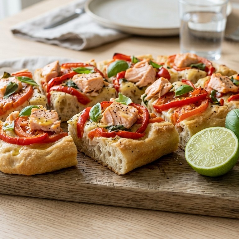 Foccacia-pizza recept