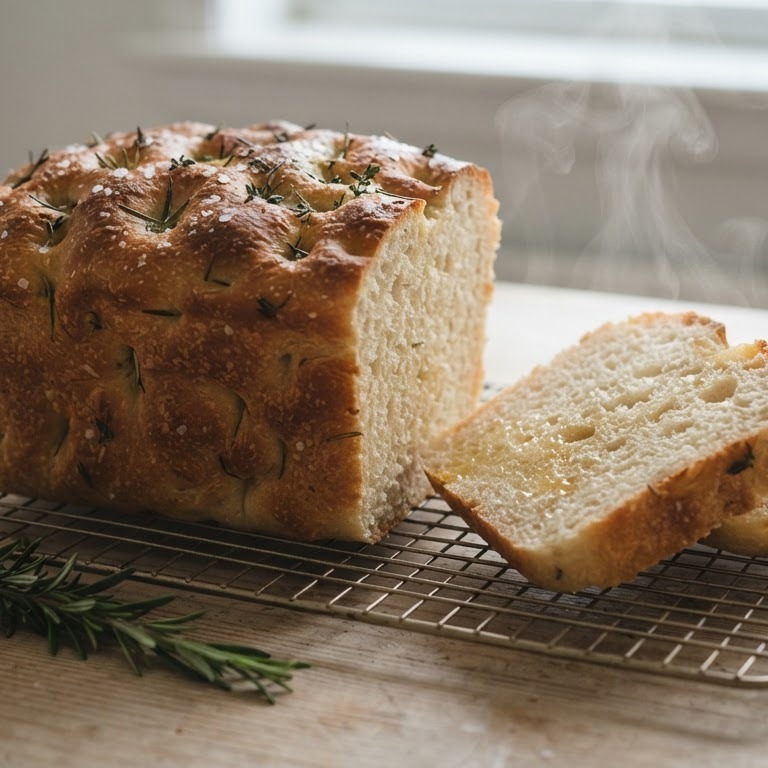 Foccacia uit de broodbakmachine recept