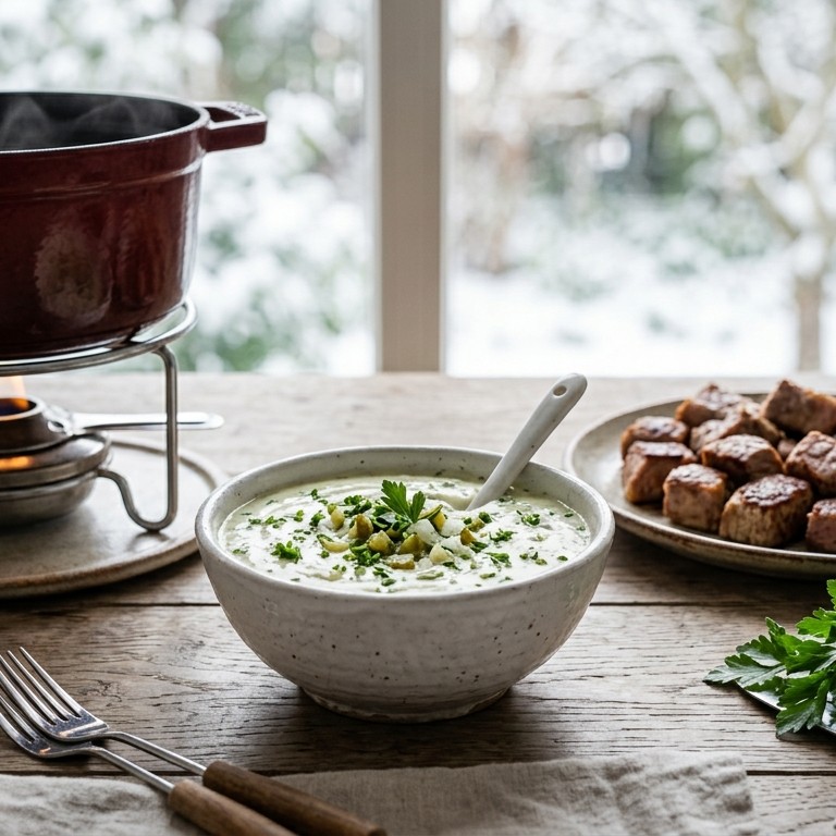 Fonduesausje recept