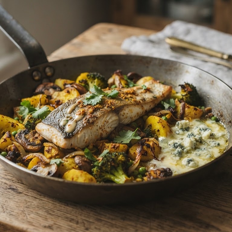 Forel aloo gobhi recept