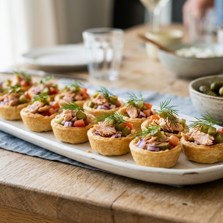 Foreltaartjes voor buffet recept