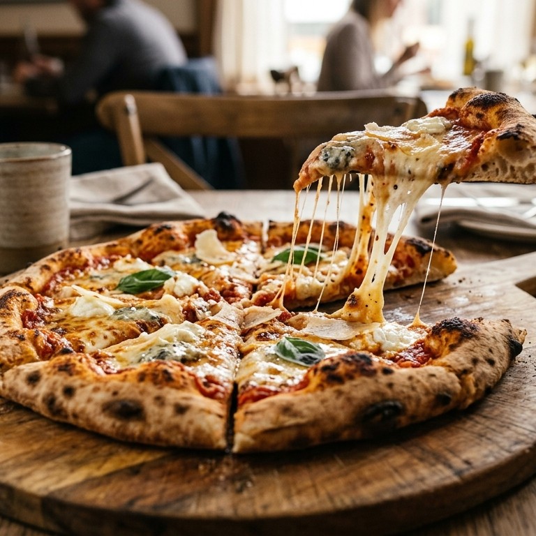 Formaggi Pizza recept