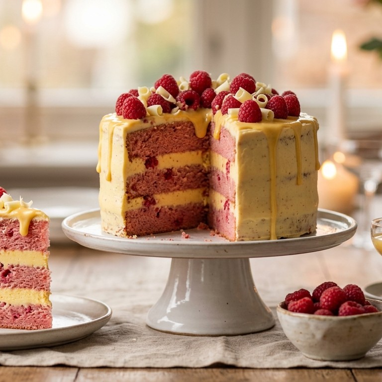 Frambozen advocaattaart recept