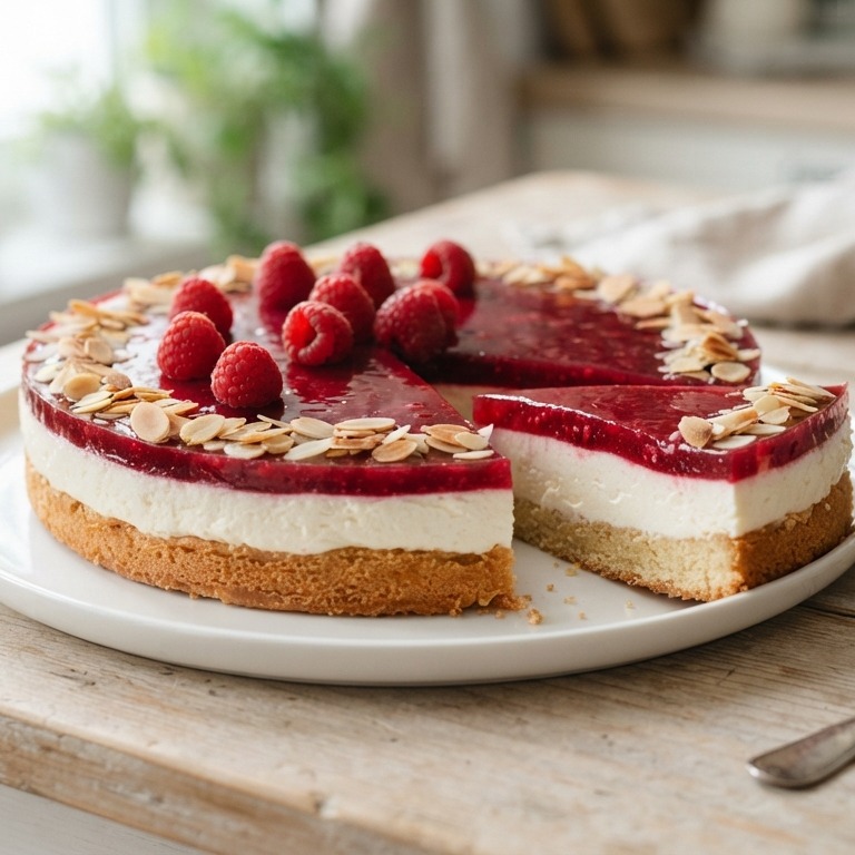 Frambozen-kwarktaart recept
