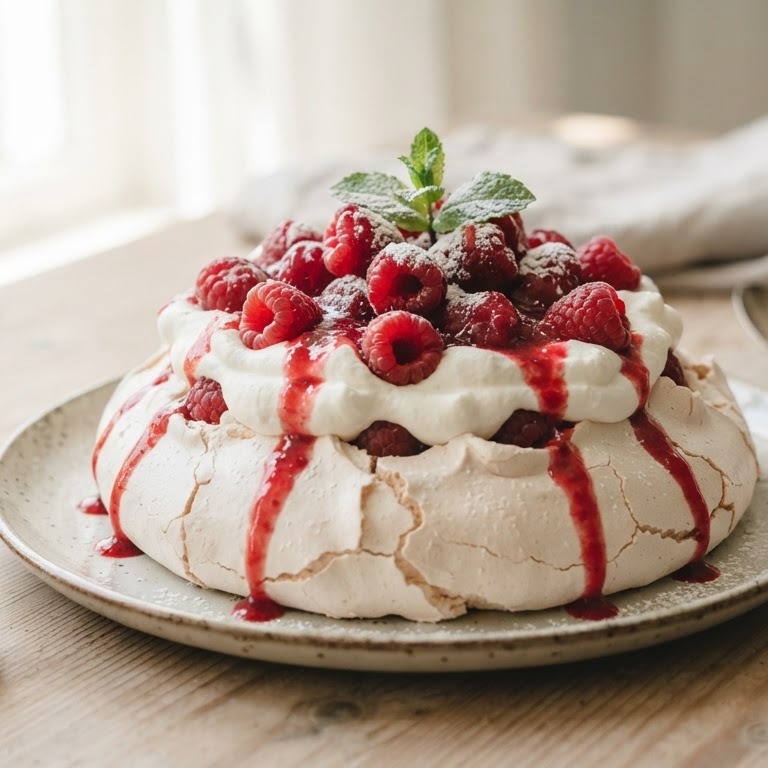 Frambozen Meringue recept