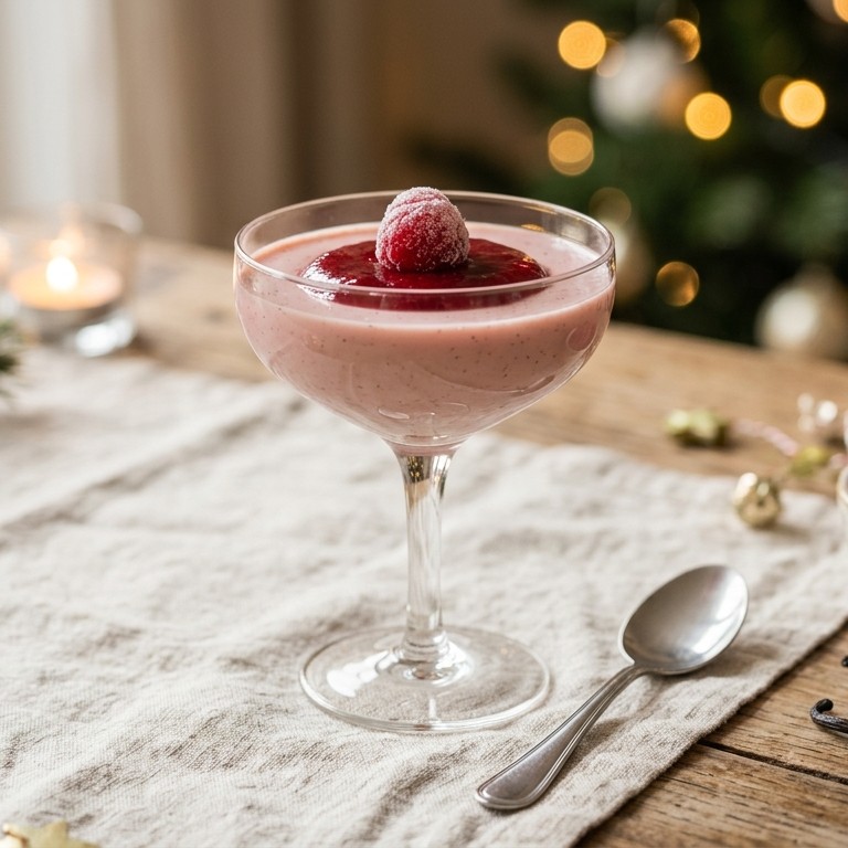 Frambozen panna cotta recept
