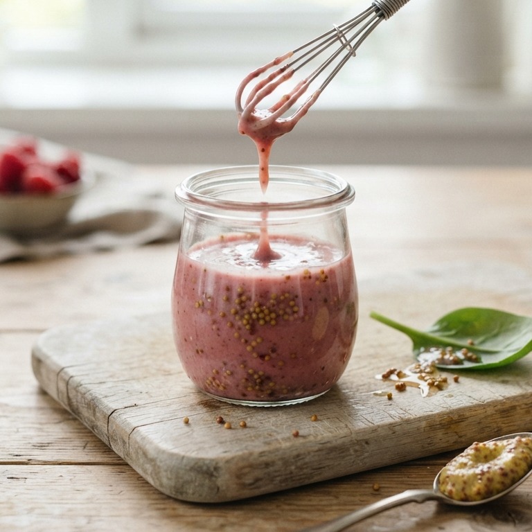 Frambozendressing recept