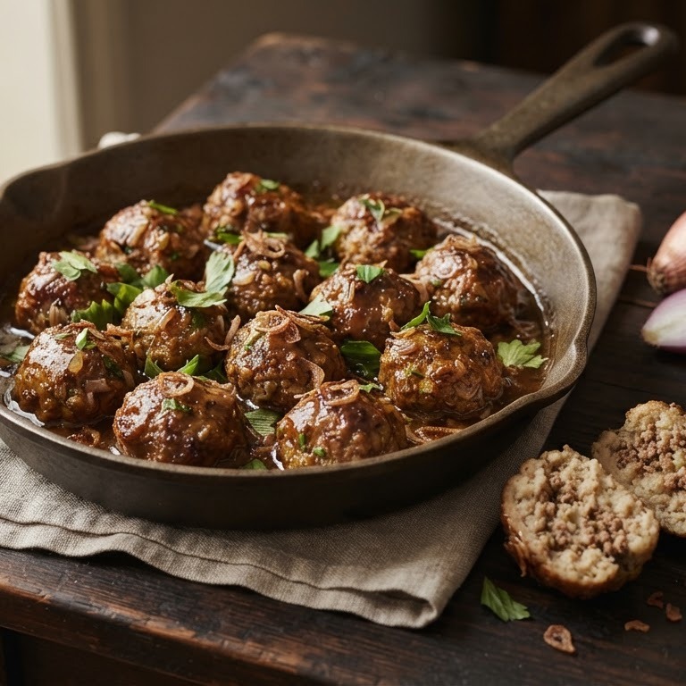 Frikadellen (Indonesisch gehakt) recept