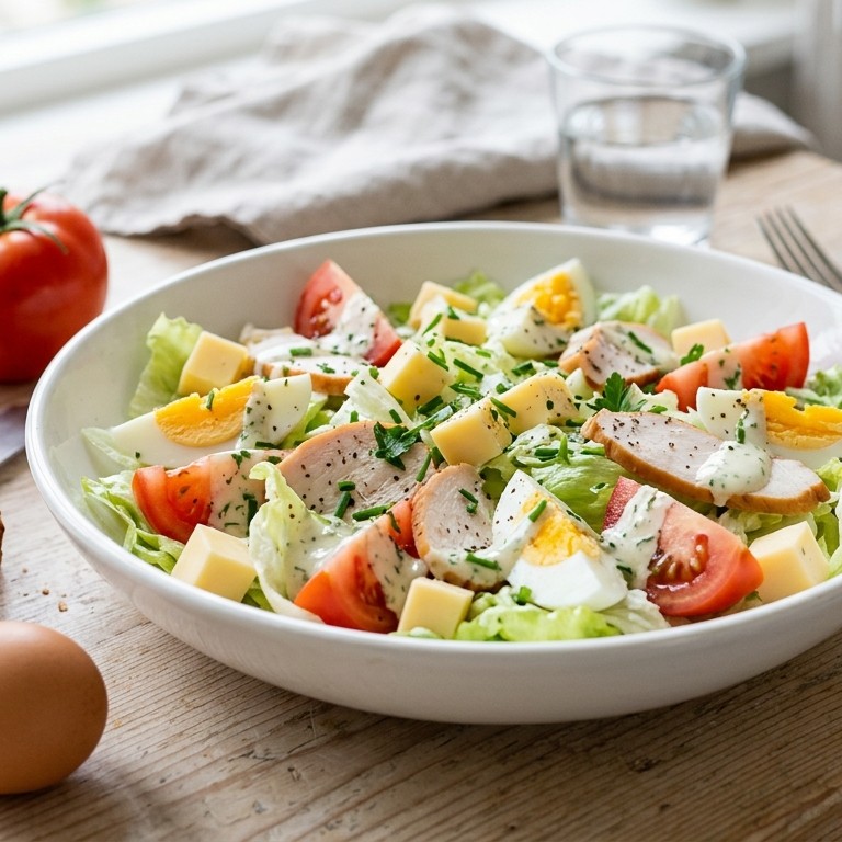 Frisse salade recept