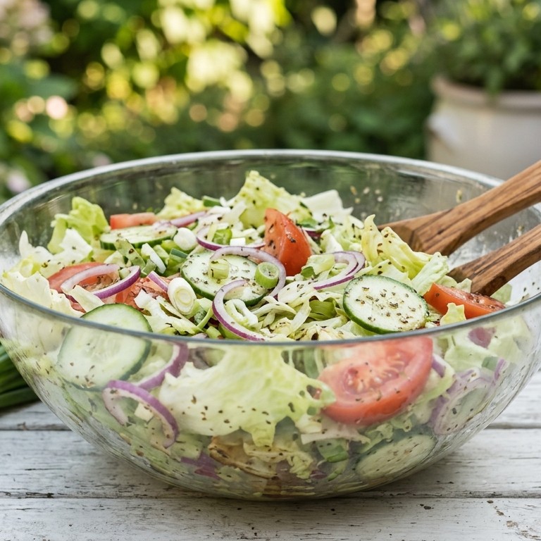 Frisse zomersalade met komkommer recept