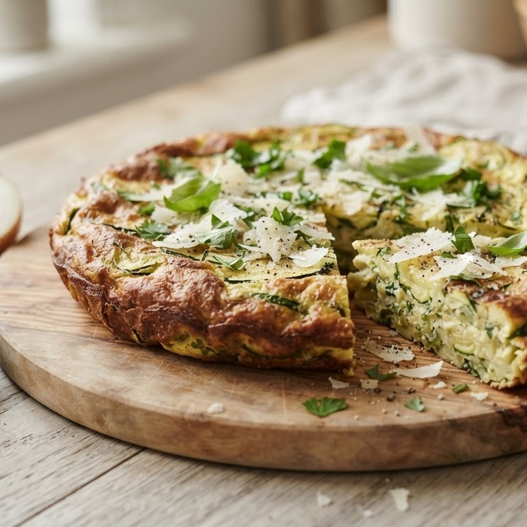 Frittata met courgettes recept