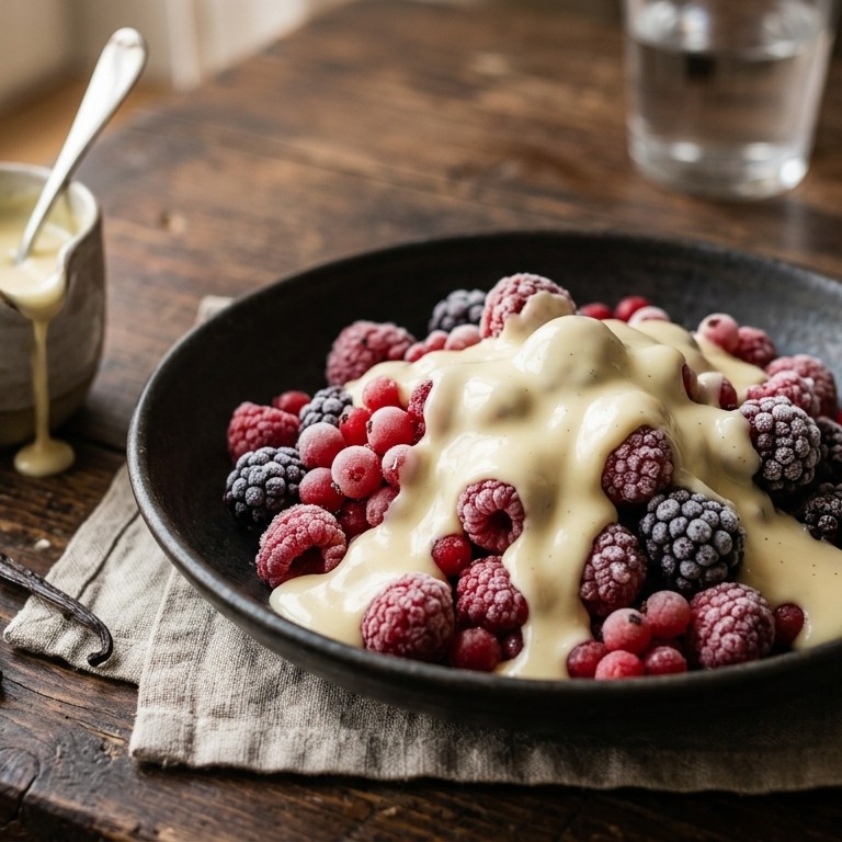 Frozen fruit recept