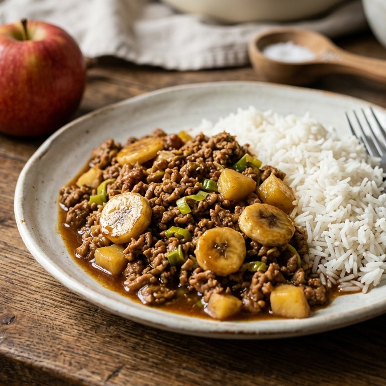 Fruitige gehaktschotel recept