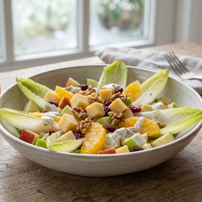 Fruitige wintersalade recept