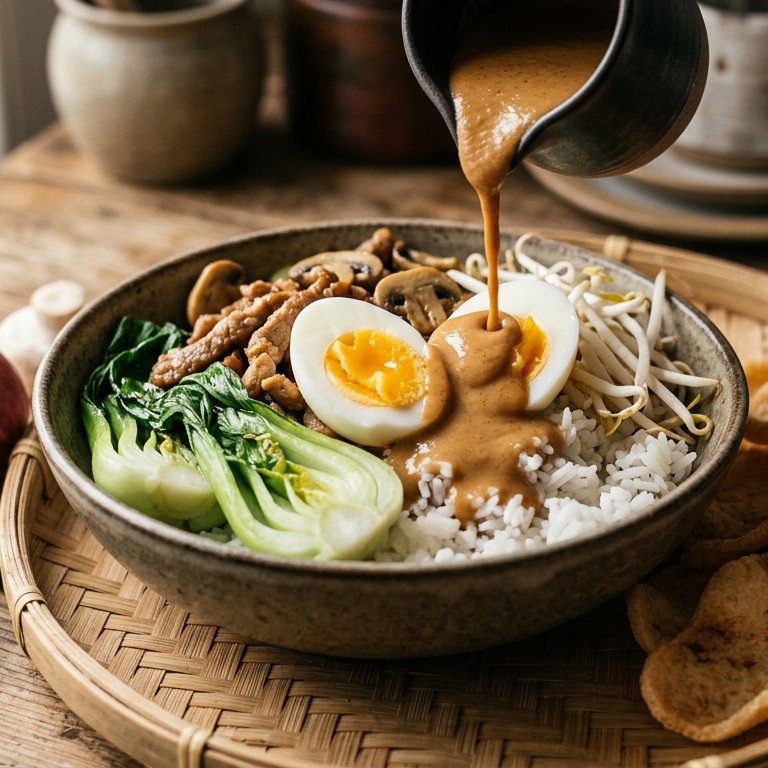 Gado Gado met paksoi recept