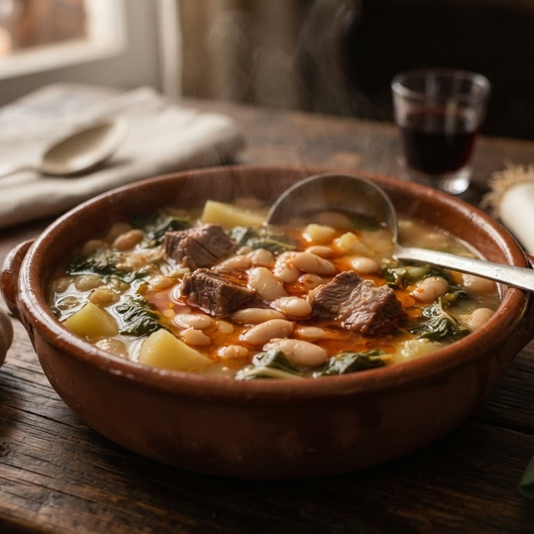 Galicische bonensoep recept