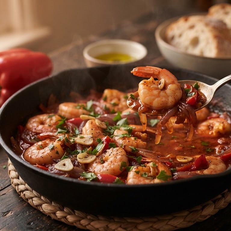 Gambas cubanas (Cubaanse gamba's) recept