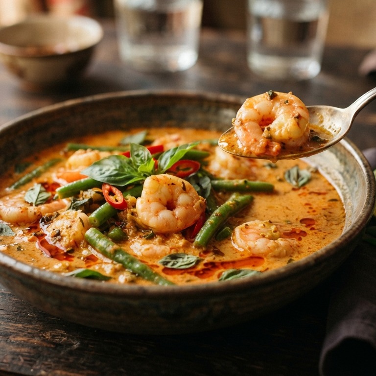 Garnalencurry recept