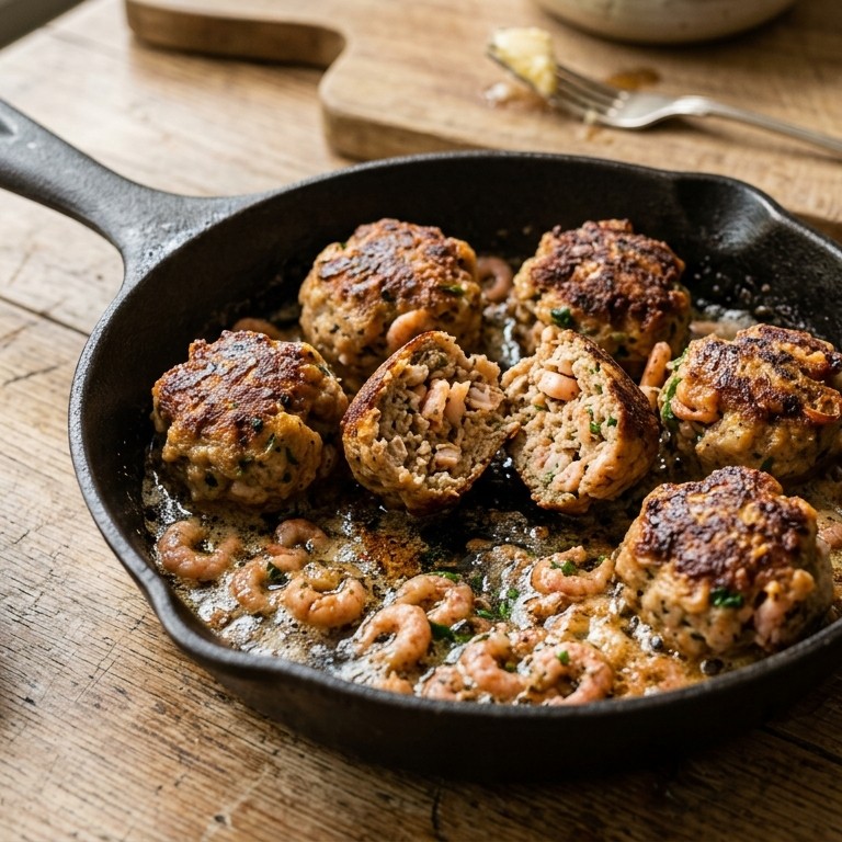 Garnalengehaktbal recept