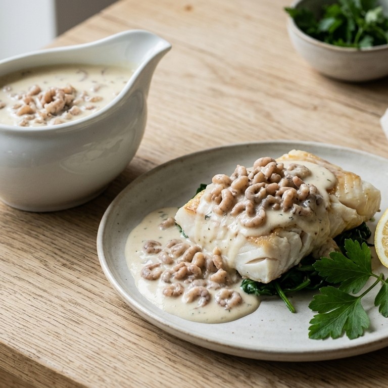 Garnalenroomsausje recept