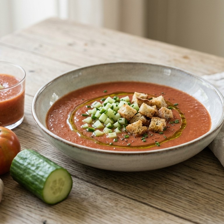 Gazpacho recept