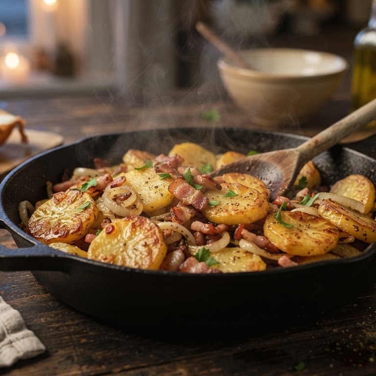 Gebakken aardappels (boeren) recept