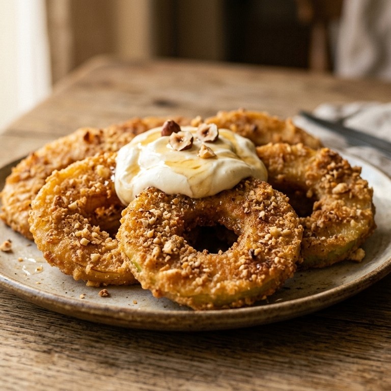 Gebakken appelringen recept