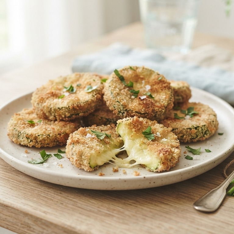 Gebakken courgettes in een jasje recept