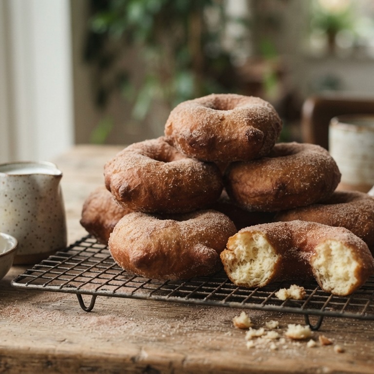 Gebakken donuts recept
